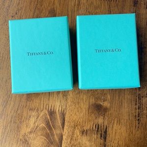 Lot of two Tiffany & Co Jewelry Boxes and Pouch